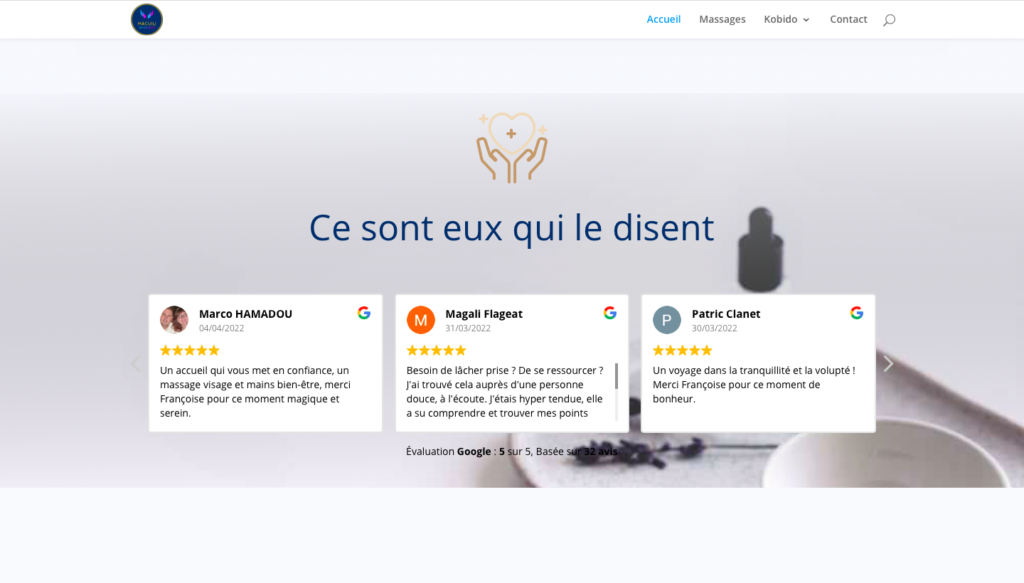 site internet pour therapeutes